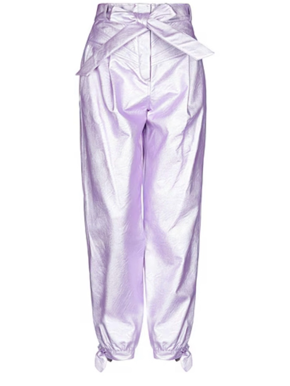 NWT Aniye By Purple Metallic Leather Pants
